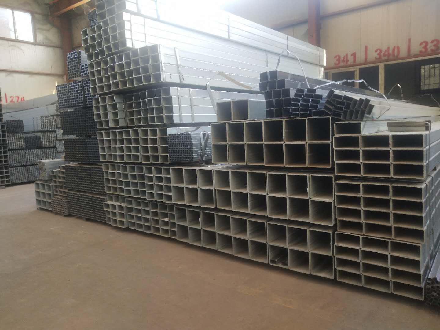 西安熱鍍鋅方矩管